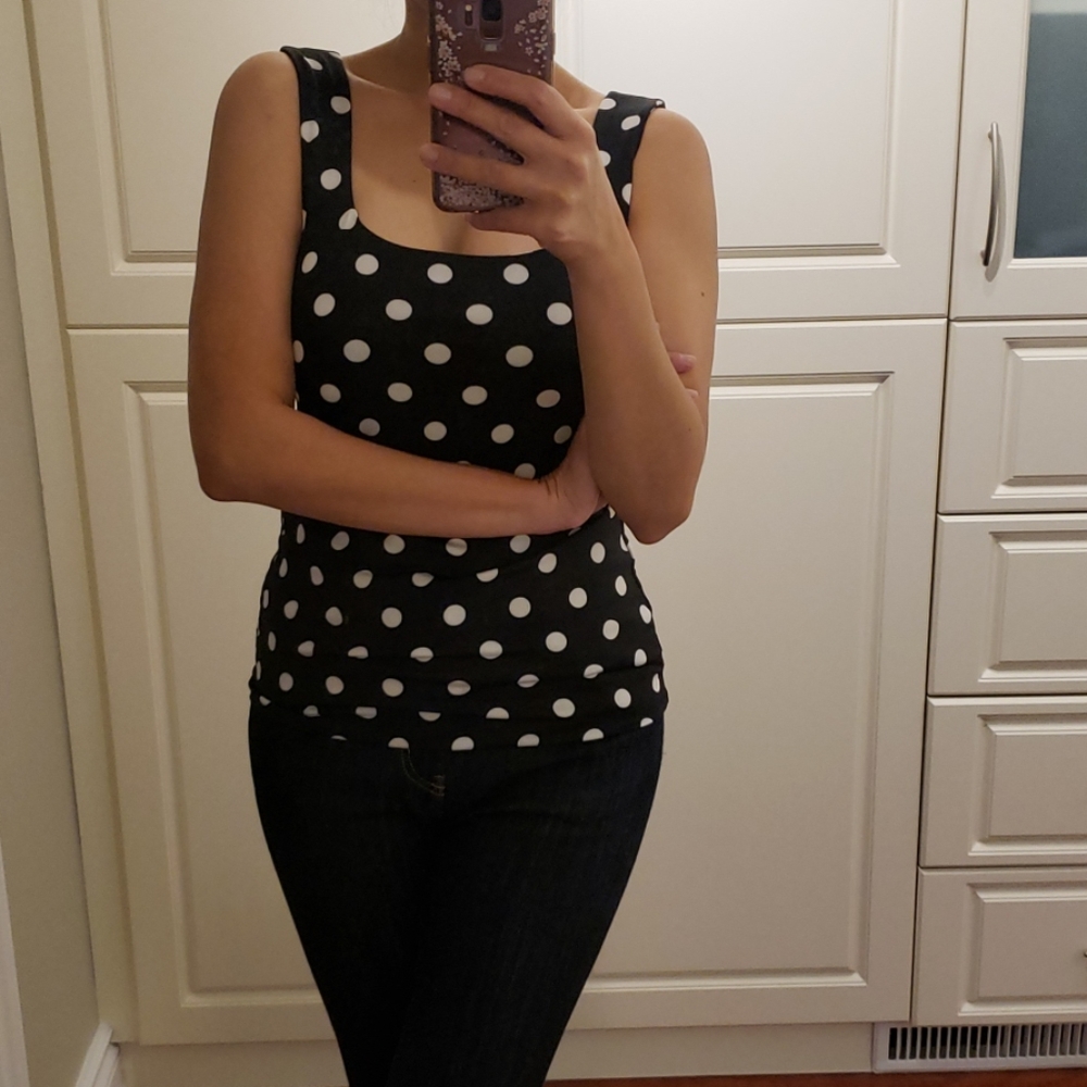 2 for $30 NWOT Polka Dot Top